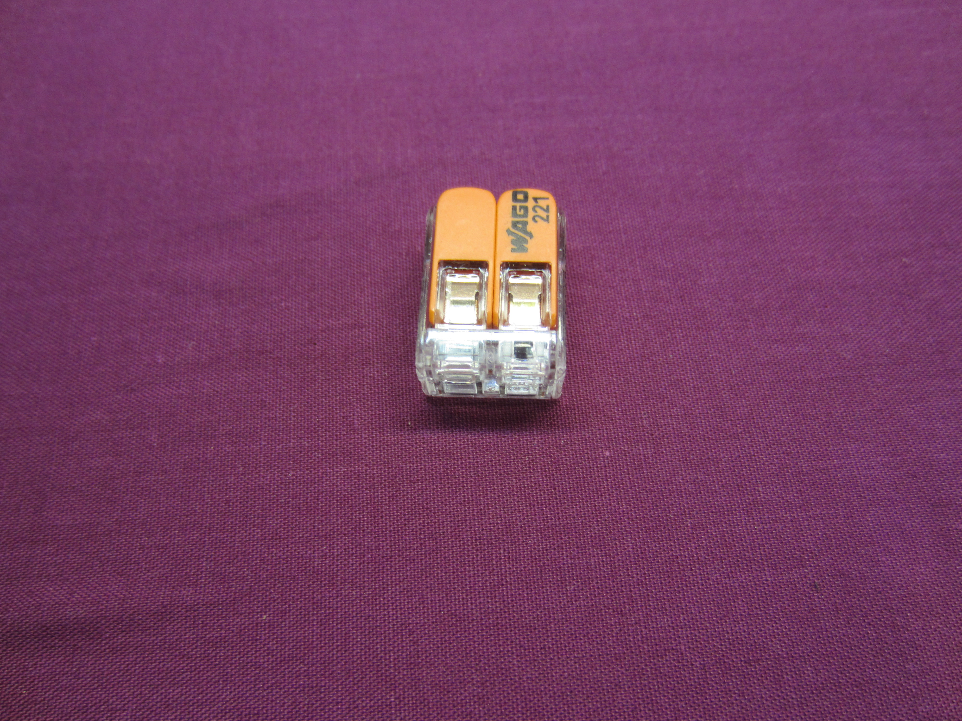 Wago 221-412 Splicing Connector, 2 conductors